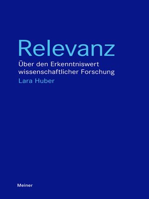 cover image of Relevanz